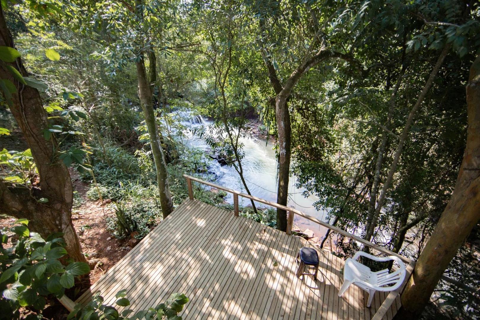 Cachoeira Dos Passaros Foz do Iguacu Bagian luar foto